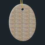 Adorno De Cerámica Love Heart Sea Shell Beach Hearts Seashells Summer<br><div class="desc">Love Heart Sea Shell Beach Hearts Seashells Summer</div>