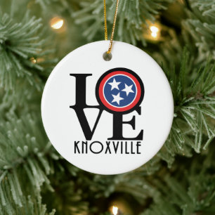 Adorno De Cerámica LOVE Knoxville Tennessee