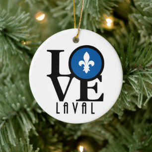 Adorno De Cerámica LOVE Laval Quebec