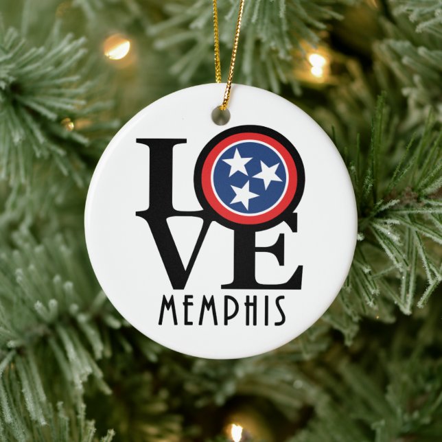 Adorno De Cerámica LOVE Memphis (Árbol)