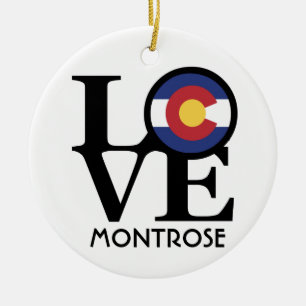 Adorno De Cerámica LOVE Montrose CO
