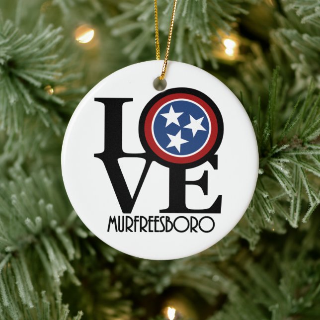 Adorno De Cerámica LOVE Murfreesboro (Árbol)