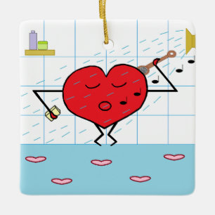 Adorno De Cerámica Love Shower