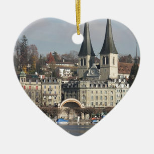 Adorno De Cerámica Lucern, Suiza