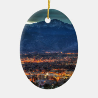 Adorno De Cerámica Luces de Colorado Springs