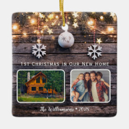 Adorno De Cerámica Luces Rusas De Madera 2 Foto Nueva Casa