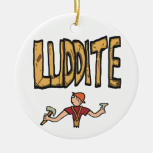 Adorno De Cerámica Luddite