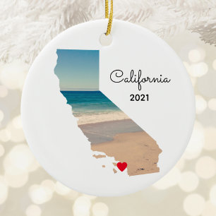 Adorno De Cerámica Lugares de vacaciones visitados en California