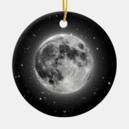 Adorno De Cerámica Luna