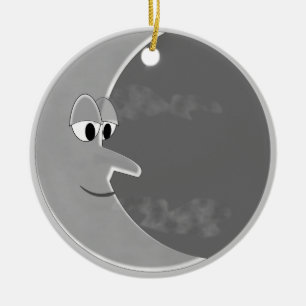 Adorno De Cerámica Luna