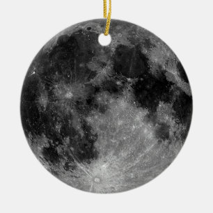 Adorno De Cerámica Luna llena