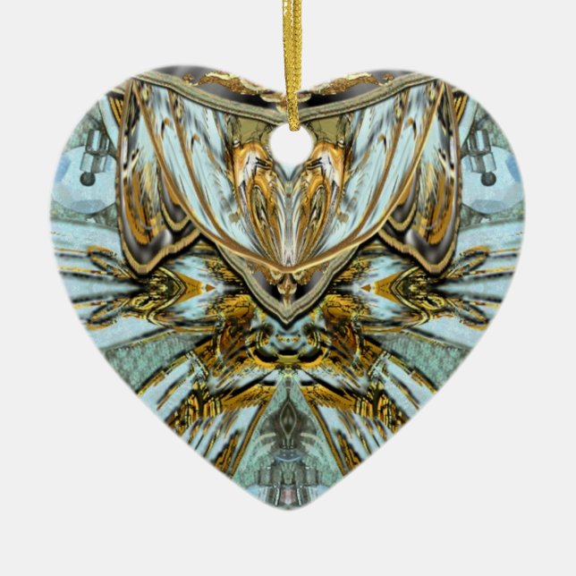 Adorno De Cerámica LushFlow Elegant Lady (Frente)