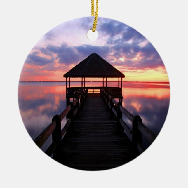 Adorno De Cerámica Luz de Corolla (Frente)