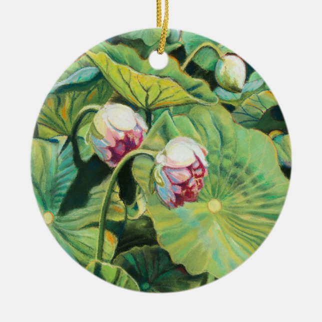 Adorno De Cerámica Luz de Edén - (Frente)