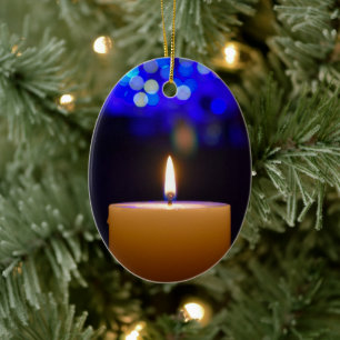 Adorno De Cerámica Luz de Esperanza