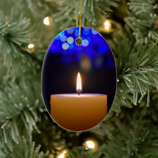 Adorno De Cerámica Luz de Esperanza (Árbol)