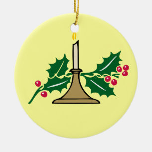 Adorno De Cerámica Luz de Navidad