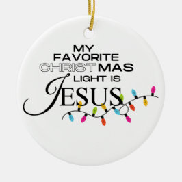 Adorno De Cerámica Luz del mundo