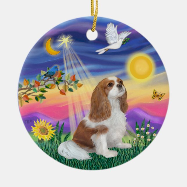 Adorno De Cerámica Luz testigo - Cavalier (F3) (Frente)