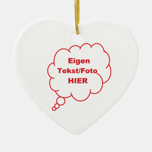 Adorno De Cerámica Maak je eigen (Frente)