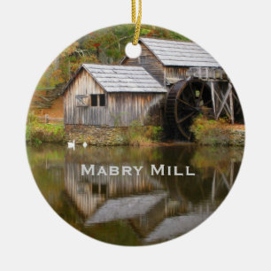 Adorno De Cerámica Mabry Mill, Blue Ridge Parkway