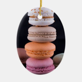 Adorno De Cerámica Macarons