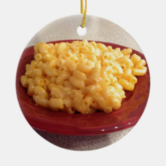 Adorno De Cerámica Macarrones con queso