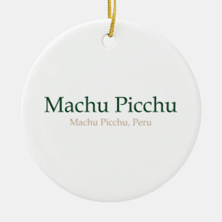 Adorno De Cerámica Machu Picchu, PeruMachu Picchu