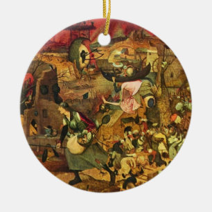 Adorno De Cerámica Mad Meg Por Hieronymus Bosch