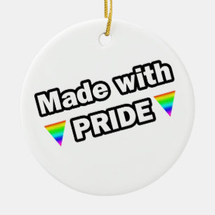 Adorno De Cerámica Made with Pride
