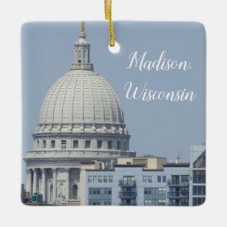 Adorno De Cerámica Madison, Capitolio Estatal de Wisconsin