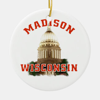 Adorno De Cerámica Madison, Wisconsin