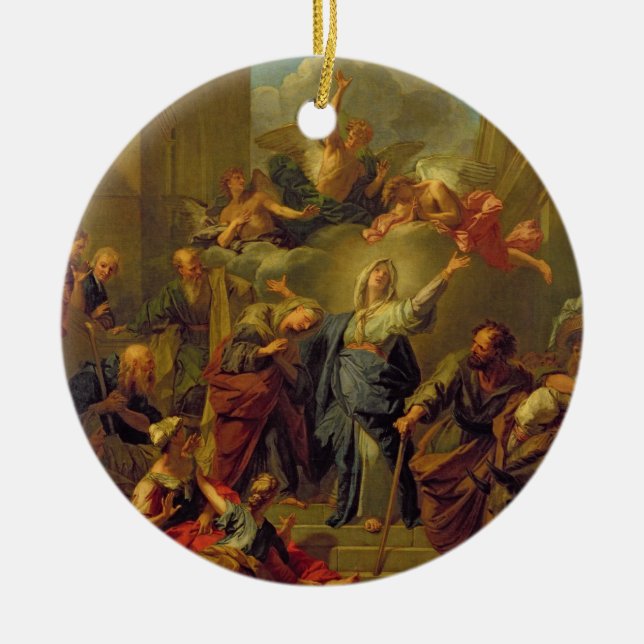 Adorno De Cerámica Madonna del Magnificat (Frente)