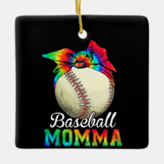 Adorno De Cerámica Madre mami de béisbol cumpleaños