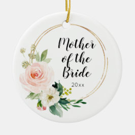 Adorno De Cerámica Madre personalizada del Boda de novia Keepsake