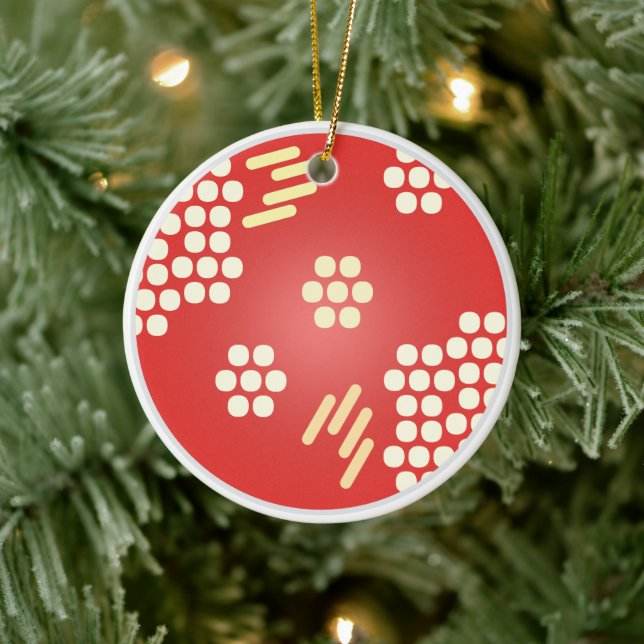 Adorno De Cerámica Maestra de Microbiología de Microbiología de Petri (Árbol)