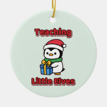 Maestra de Navidad de pequeños elfos