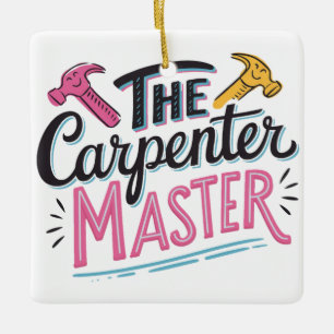 Adorno De Cerámica maestro de carpintería