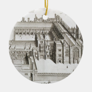 Adorno De Cerámica Magdalen College, Oxford, de 'Oxonia Illustrata'