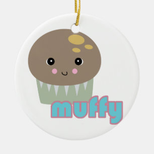 Adorno De Cerámica magdalena kawaii muffy