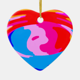 Adorno De Cerámica Magia arcoiris