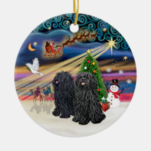 Adorno De Cerámica Magia de Navidad - Puli (DOS)