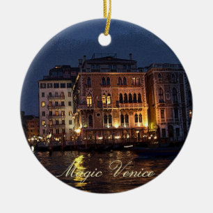 Adorno De Cerámica Magia Venecia