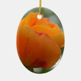 Adorno De Cerámica Magnífica fotografía de flores de rosa amarillo.