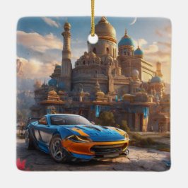 Adorno De Cerámica Magnífico monasterio de Supercar