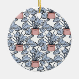 Adorno De Cerámica Majestic monstera