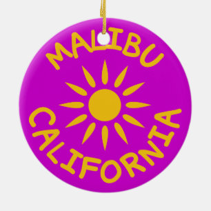 Adorno De Cerámica Malibu, California