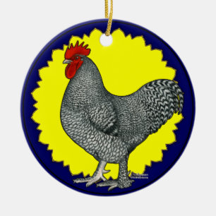 Adorno De Cerámica Maline Rooster
