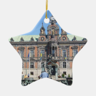 Adorno De Cerámica Malmö Suecia - ayuntamiento