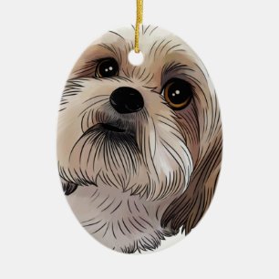 Adorno De Cerámica Malshi Mal-shi